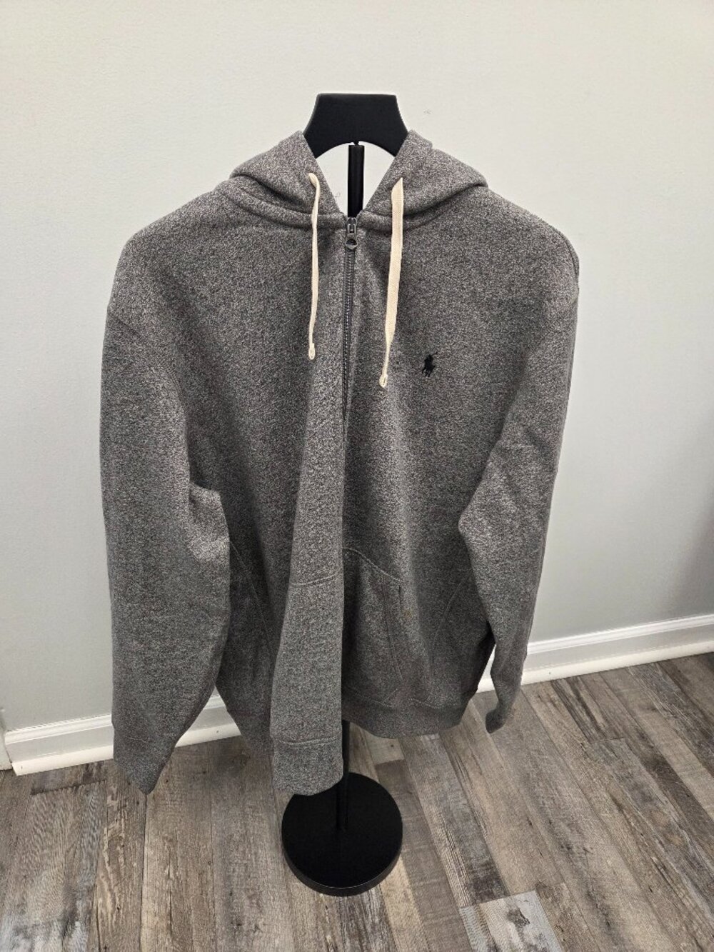 Polo Ralph Lauren Men’s Hoodie – Size XL Ash Heather Grey New With Tags